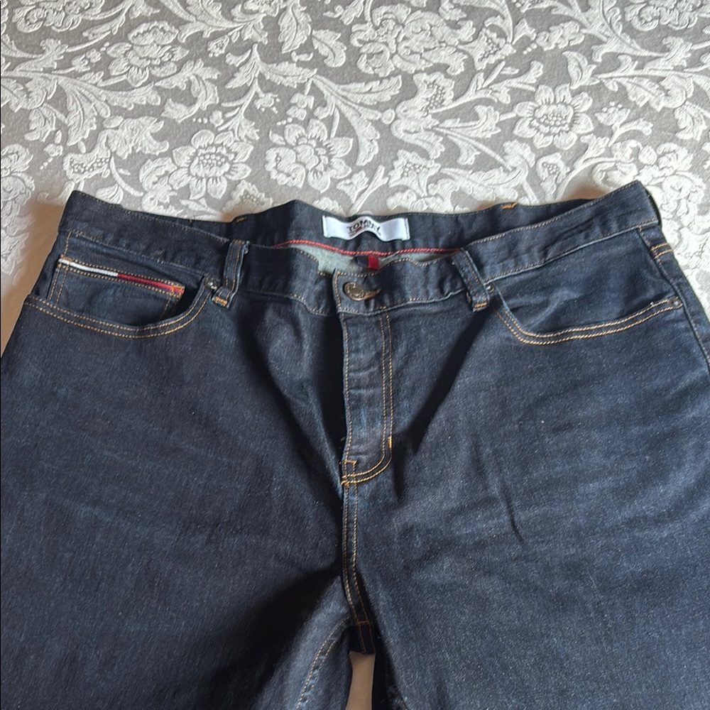 Tommy Hilfiger Blue Straight Jeans Classic Style